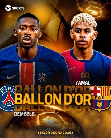 欧国联媲美欧冠?金球奖赔率亚马尔持续上升 1.83已追平登贝莱