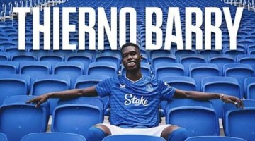 官方:埃弗顿从黄潜签下22岁前锋巴里,据悉费用3500万欧+浮动